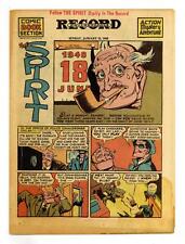 Spirit Weekly Newspaper Comic Jan 31 1943 GD/VG 3.0 picture