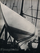 1931 Vintage MAN RAY Sail Boat Hull Nautical Original Photo Gravure Art 16x20 picture