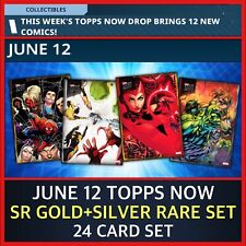 TOPPS MARVEL COLLECT TOPPS NOW JUNE 12 2024 SR GOLD+RARE SILVER 24 CARD SET picture