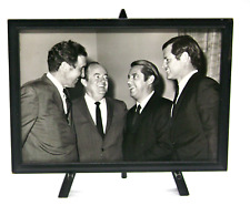 1968 U.S. Senate B&W Press Photo Muskie - Humphrey - Harris - Kennedy picture