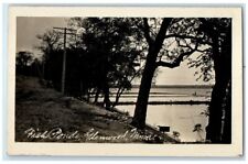 1912 Fish Pond Lake View Nelson Glenwood MN RPPC Photo Posted Postcard picture