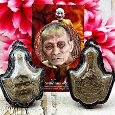 Lersri Hermit Saming 3 eye Successful Fortune Lp Kalong Be2551 Thai Amulet #9210 picture