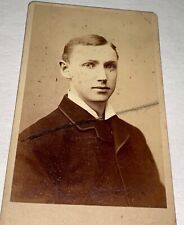Rare Antique ID'd American Superintendent Metro Life John Maits PA CDV Photo picture
