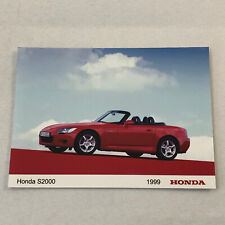 1999 Honda S2000 Roadster Car Factory Press Photo Photograph picture
