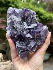 Greenlaws Mine UK Fluorite Purple Large British Cluster 889g 20 With Rainbows picture