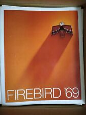 1969 Pontiac Firebird sales brochure 12 pg catalog ORIGINAL, case of 100 picture