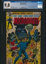 Micronauts 1 Marvel 1979 CGC 9.8  1st Baron Karza key Free S/H picture