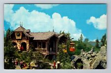 Anaheim, CA-California, Disneyland -Skyride -Swiss Chalet, Vintage Postcard picture