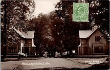 RPPC New lodge entrance Luton loo London real photo Postcard picture
