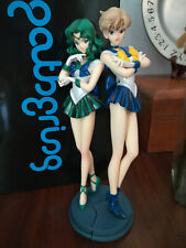 E2046 Sailor Moon Uranus & Neptune 1/8 G-Port Recast Resin Figure Statue Set picture
