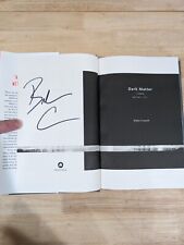 ✍️ SIGNED Blake Crouch - Dark Matter (2016, Hardcover) picture