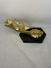 1987 Franklin Mint Cadillac Sculptured Hood Ornament - Gold Plated CA-253 picture