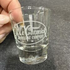 Vintage McCormick Distilling Company Shot Glass picture