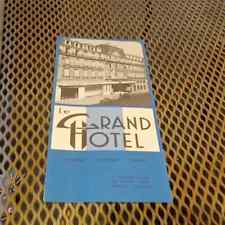 vintage le grand hotel blue 1960s picture