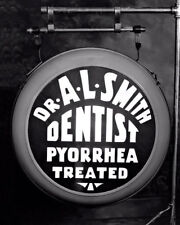 1935 Dentist Office Sign Photo 8X10  Dental Gum Disease  picture