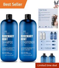 Organic Shampoo & Conditioner Set - Promotes Hair Growth - 16 fl oz each picture