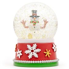 Tree Buddees Pee on Snowman Funny Christmas Snow Globe - Large 6.5