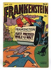 Frankenstein Comics #6 VG 4.0 1947 picture