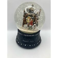 Marshall Fields Music Snow Globe Norman Rockwell Design  picture