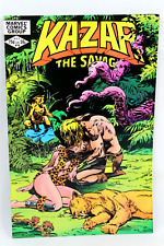 Ka-Zar the Savage #16 It Creeps 1st Ron Frenz Art 1982 Marvel Comics F+ picture