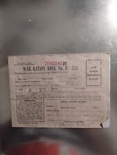 1943 War Rations picture