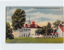 Postcard Mt. Vernon Home of Washington Mt. Vernon Virginia USA picture