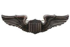 Vintage WWII US Army Sterling Silver AMICO Wings Pin picture