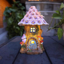 Solar-Powered Tree House Night Light For Home Decor Garden Yard Home Decoration picture