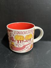 2018 Starbucks EDMONTON Coffee Mug Been There Canada Muttart Railroad 14oz Cup picture