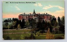 c1908-1913 Postcard Hartford CT Connecticut Mt. St. Joseph Seminary picture