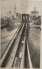 Brookyln Bridge New York Safety Fears Unfounded Outlook 1922 Original ~8x11.5