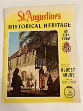 St. Augustine Florida VTG 1968 Historical Heritage Booklet Mid Century Tourist picture