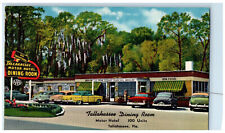 c1950's Tallahassee Dining Room Tallahassee Motor Hotel Florida FL Postcard picture