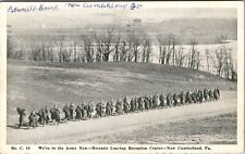 New Cumberland PA-Pennsylvania, Recruits Leaving, Vintage Postcard picture