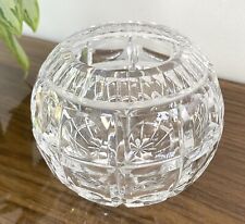 Rare Vintage Heavy Dome Crystal Vase picture