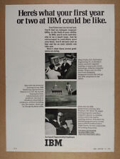 1970 IBM Employment Jobs Careers vintage print Ad picture