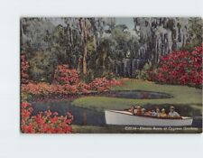 Postcard Electric Boats at Cypress Garden Florida USA picture