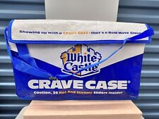 White Castle Crave Case Caddy Insulated Tote Bag for Sliders Limited Rare 2017  picture