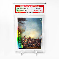 BATTLE OF WATERLOO Card GleeBeeCo William Sadler #BTWL-L /49 - Jaw-dropping picture