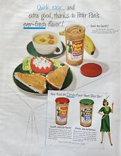 Vtg 1949 Print ad Peter Pan Peanut Butter Retro Kitchen Home Decor MCM Food picture