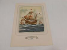 National Hellenic American Line 6-21-1955 Ship S.S. Queen Frederica Lunch Menu picture