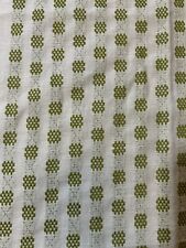 Vintage MCM Retro 60’s Embroidered Linen Tablecloth 78x59 inches. picture