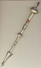 Antique 13” Sterling Silver Torah Pointer Yad Russian Marked 84 Judaica (5000jd) picture