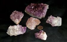 Lot Of Natural Minerals, Crystals, And Rock Specimens - AMETHYST picture