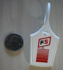 FS Seed Corn Growmark Plastic FOB TAG Keychain Key Ring #27164 picture