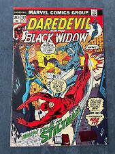 Daredevil #102 1973 Marvel Comic Book Bronze Age Black Widow Rich Buckler FN/VF picture