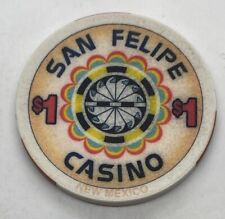 1.00 Chip from the San Felipe Casino in San Felipe New Mexico picture