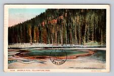 Yellowstone National Park, Emerald Pool, Series #10106 Vintage  c1924 Postcard picture