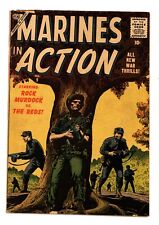 Marines in Action 9 Lower Grade Atlas War 1956 picture