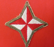 US Army Auth. Post WW2/Early 50's 48th Infantry Division (NG) Uniform Worn Patch picture